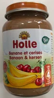 Petit pot bébé 4 mois / banane et cerises