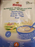 Bio-babybrei Reisflocken