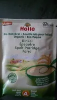 Bouillie bio pour bébé  Épeautre