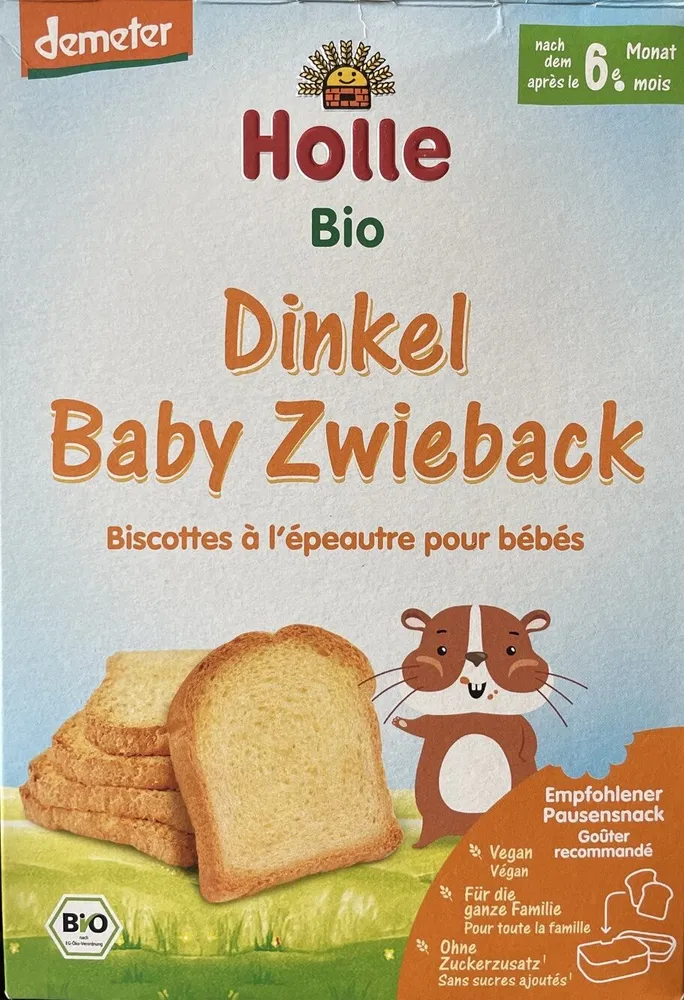 Dinkel Baby Zwieback