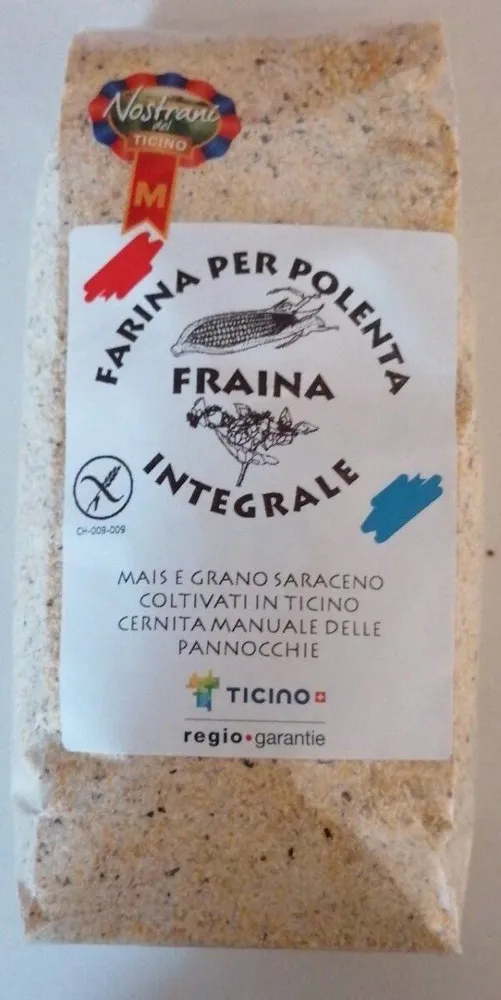 Farina per polenta- mais e grano saraceno