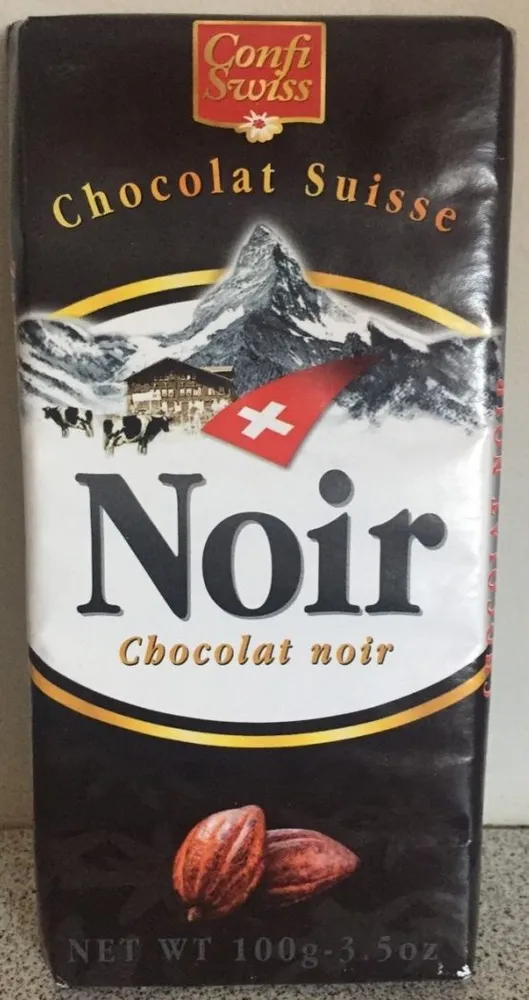 Chocolat noir suisse
