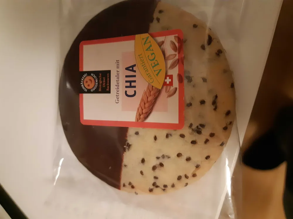 Getreide Taler mit Chia