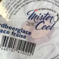 Erdbeerglace