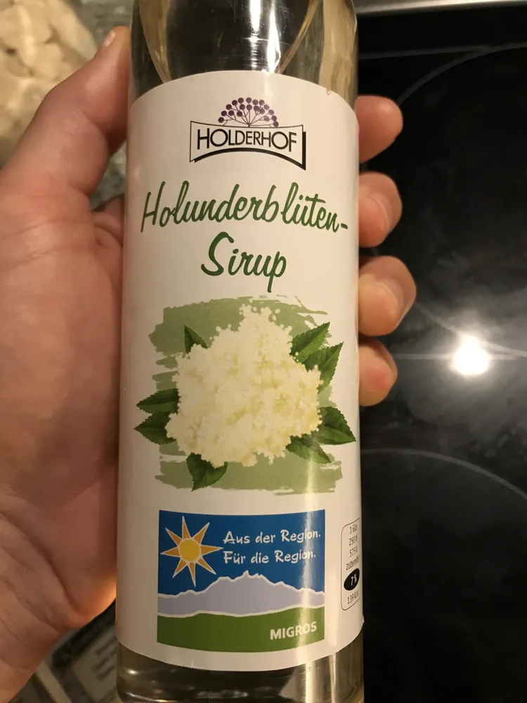 Holunderblütensirup