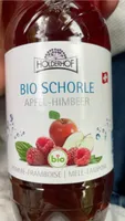 Bio Schorle Apfel-Himbeer