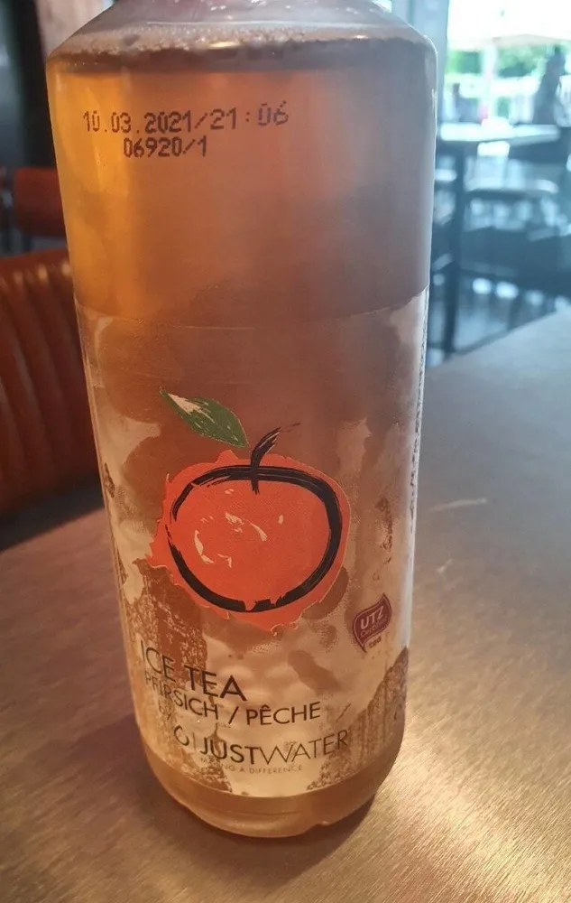 Ice tea peche