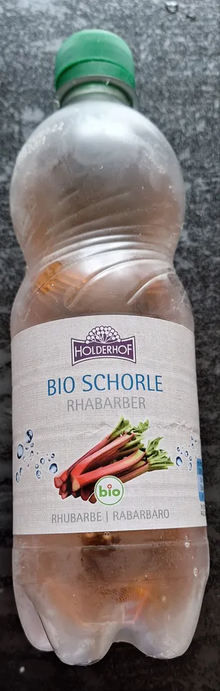 Bio Schorle Rhabarber