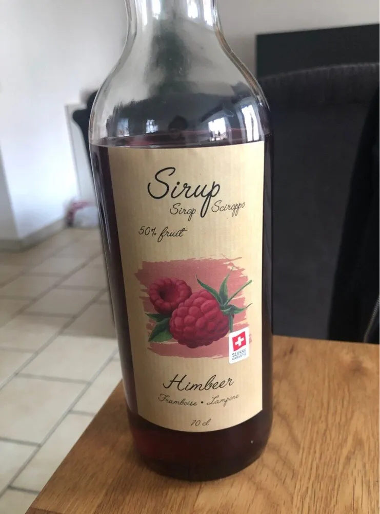 Sirop de framboise