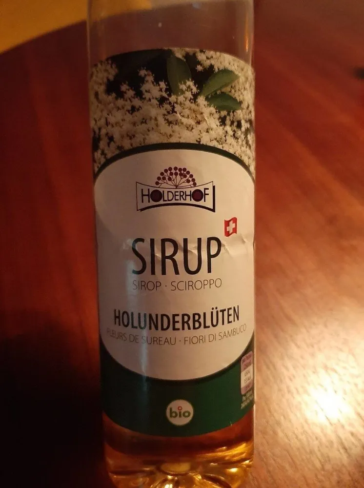 Sirop De Fleurs De Sureau Bio - 500ML - Holderhof