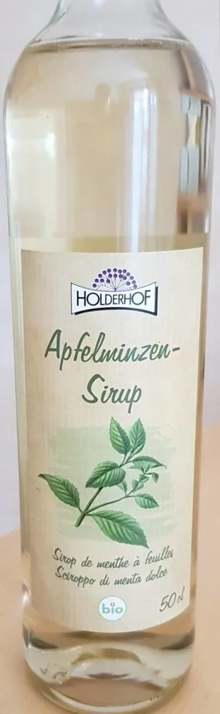 Sirop de menthe à feuilles bio