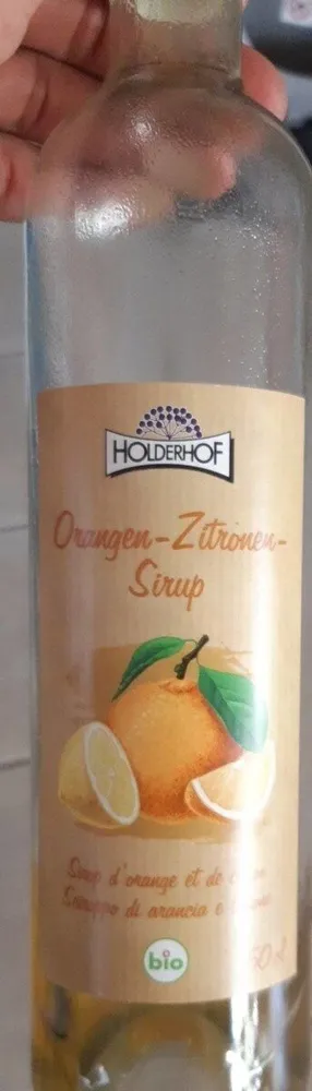 Orangen-Zitronen-sirup