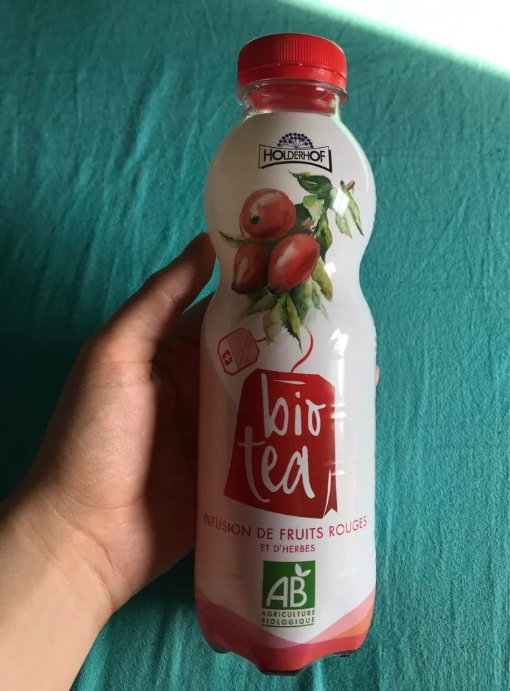 Infusion bio tea fruits rouges et herbes