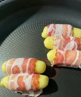 Saucisse au fromage et bacon