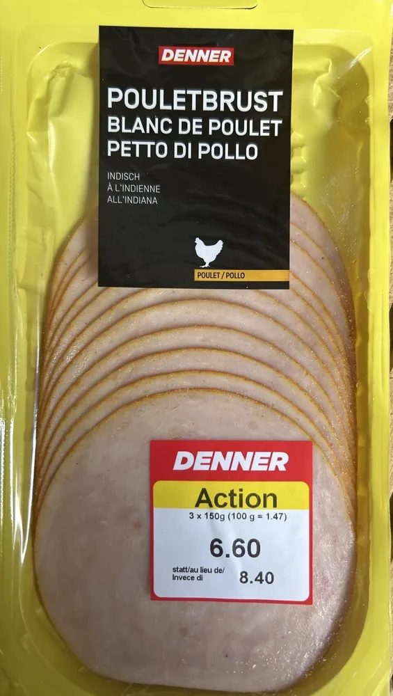 Carne Di Petti Di Pollo Cotta