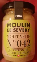 Moutarde au citron et poivre de sichuan