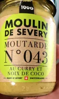 Moutarde no 043 au curry et noix de coco