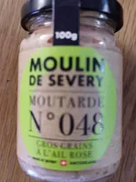 Moutarde gros grains à l'ail rose