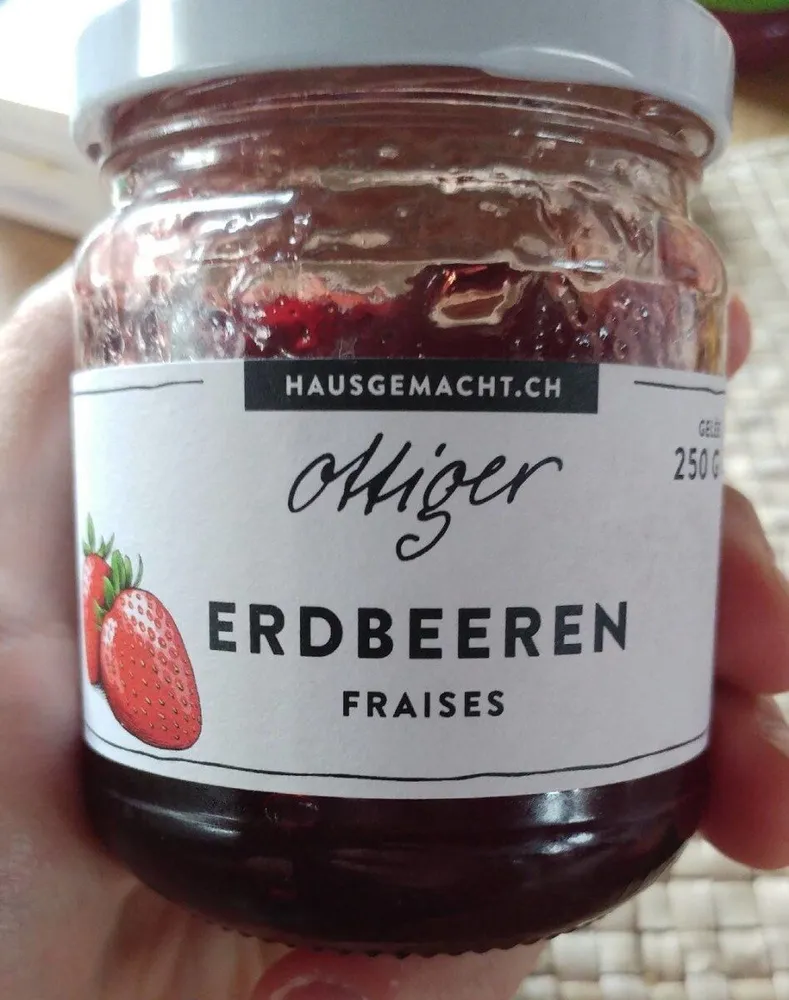 Confiture fraises