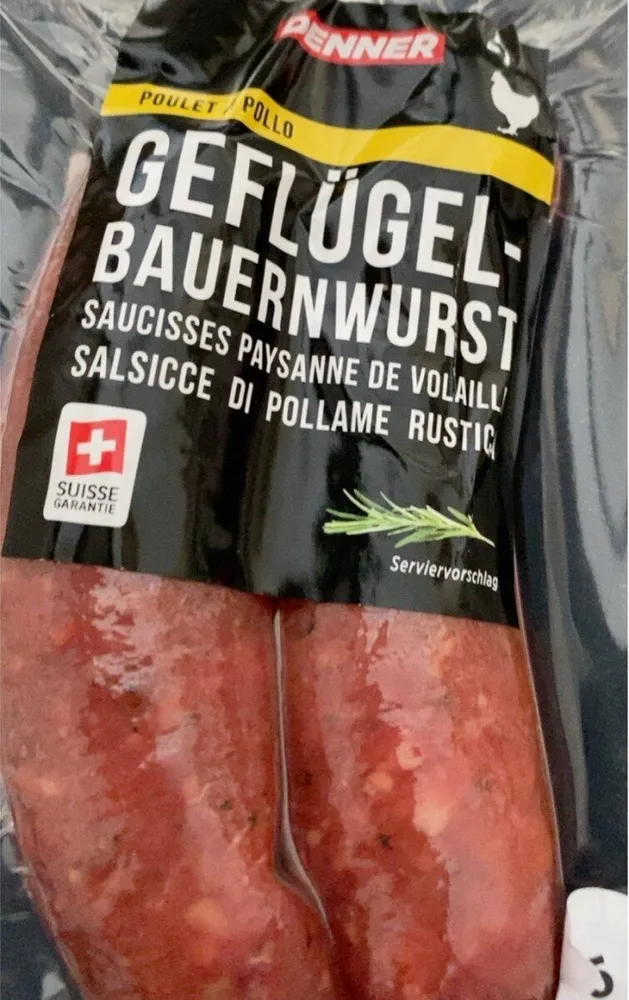 Saucisses paysanne de volaile