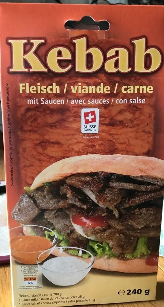 Kebab viande