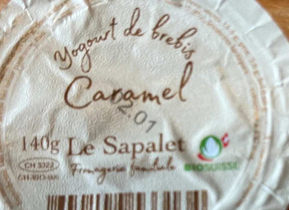 yogourt de brebis sapalet
