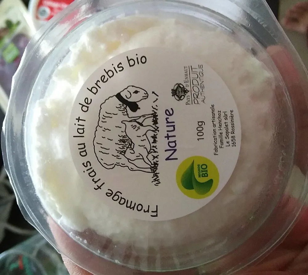 Fromage frais au lait de brebis