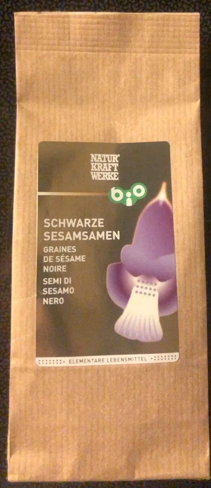 Schwarze Sesamsamen (graines de sésame noire)