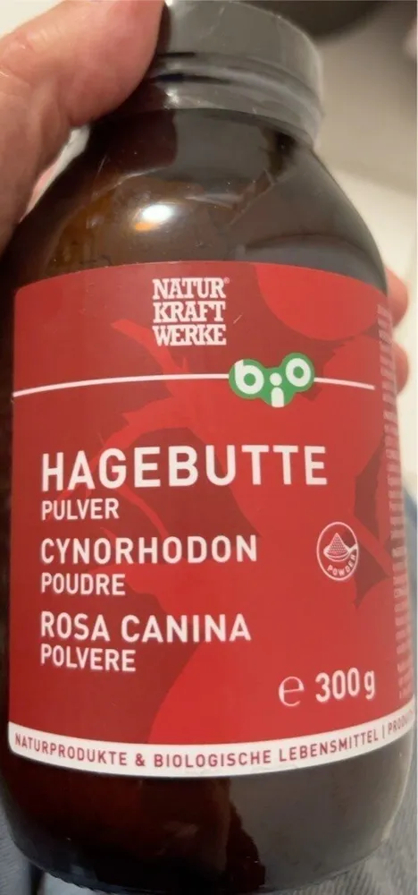 Hagebutte Pulver
