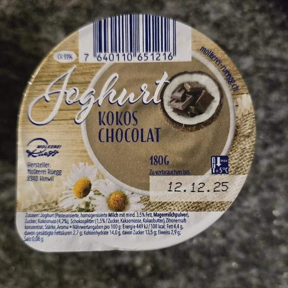 Joghurt Kokos Chocolat