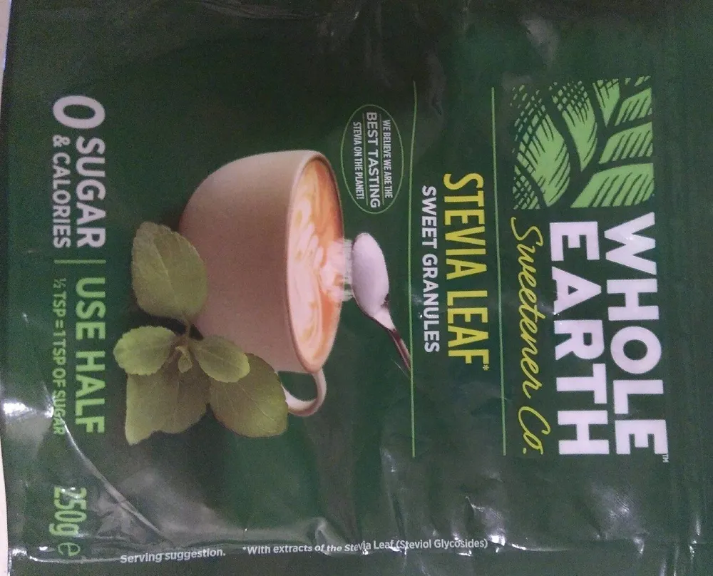 Stevia leaf sweet granules