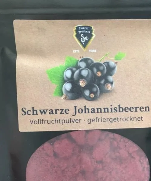 Schwarze Johannisbeeren