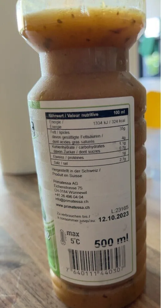salatsauce Mediterran
