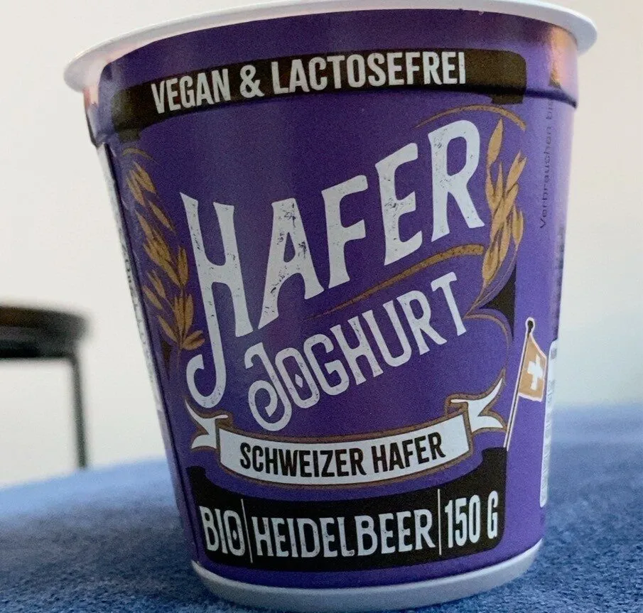 Hafer Joghurt Heidelbeer