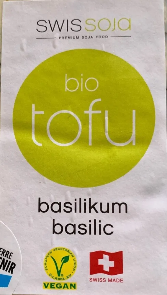 Bio tofu basilic