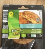 Bio tofu burger