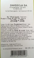 Tofu brochette bio