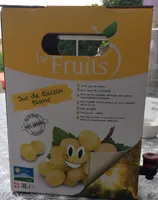 Jus de raisin blanc