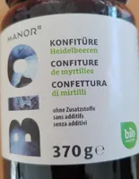 Confiture myrtille