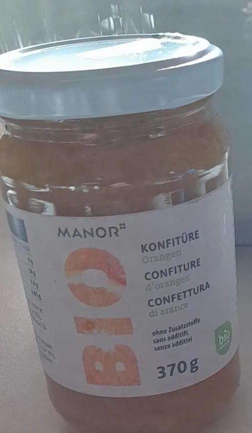 Confiture bio à l'orange