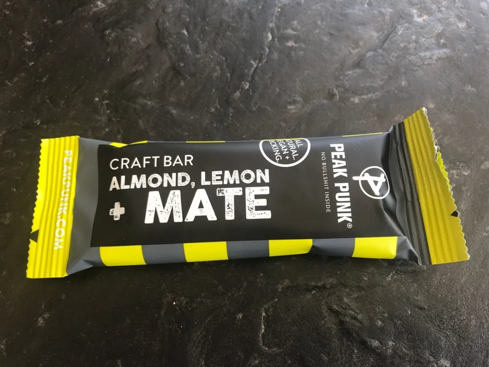 Craft bar almond lemon mate