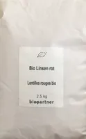 Lentilles rouges bio