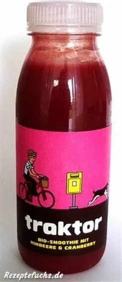 Bio Smoothie, Himbeere & Cranberry