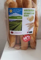 Bâtonnets aux herbes