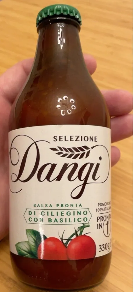 Sauce tomates cerise ciliegine au basilic