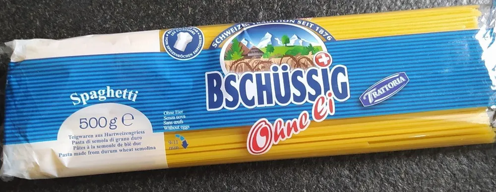 Spaghetti ohne Ei