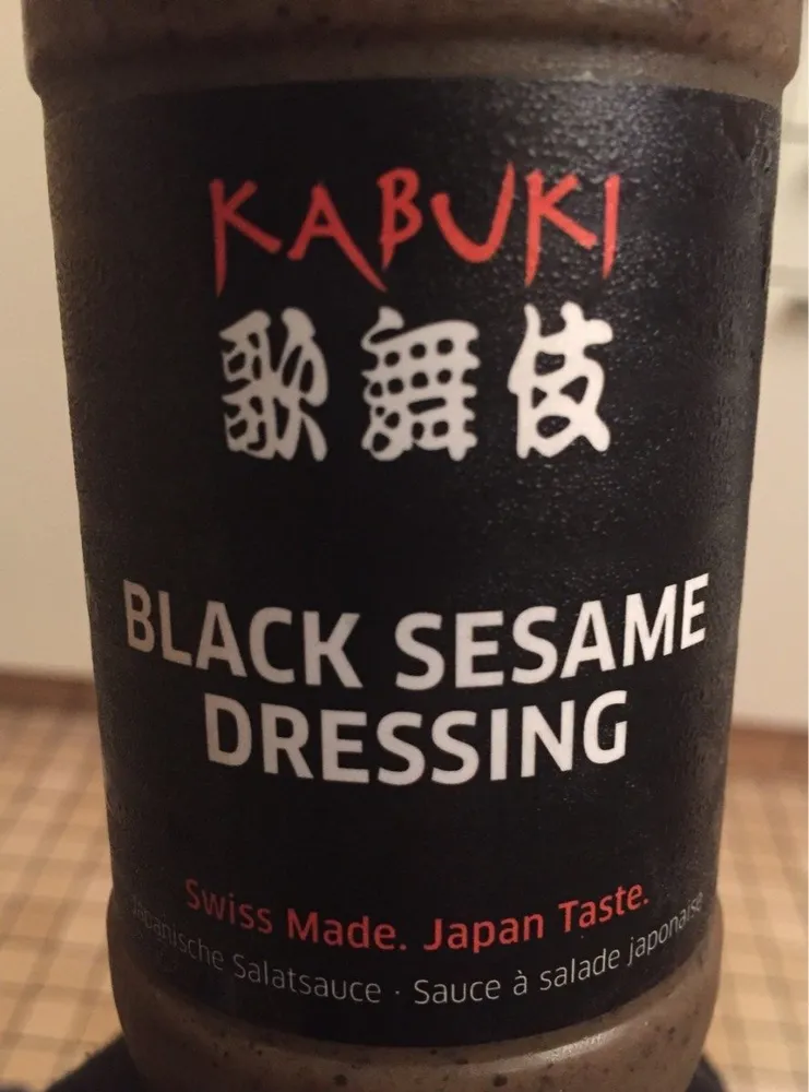 Black Sesame Dressing