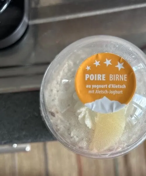 Bircher aux poires