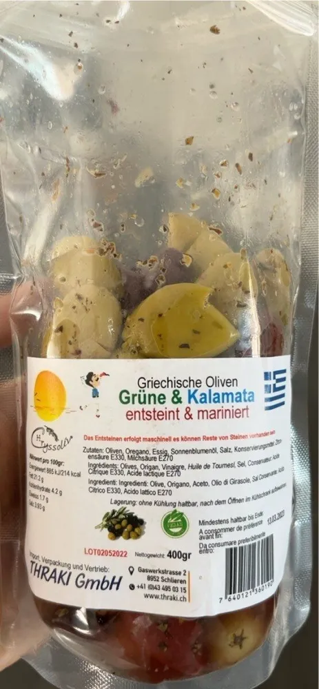 Griechische Oliven