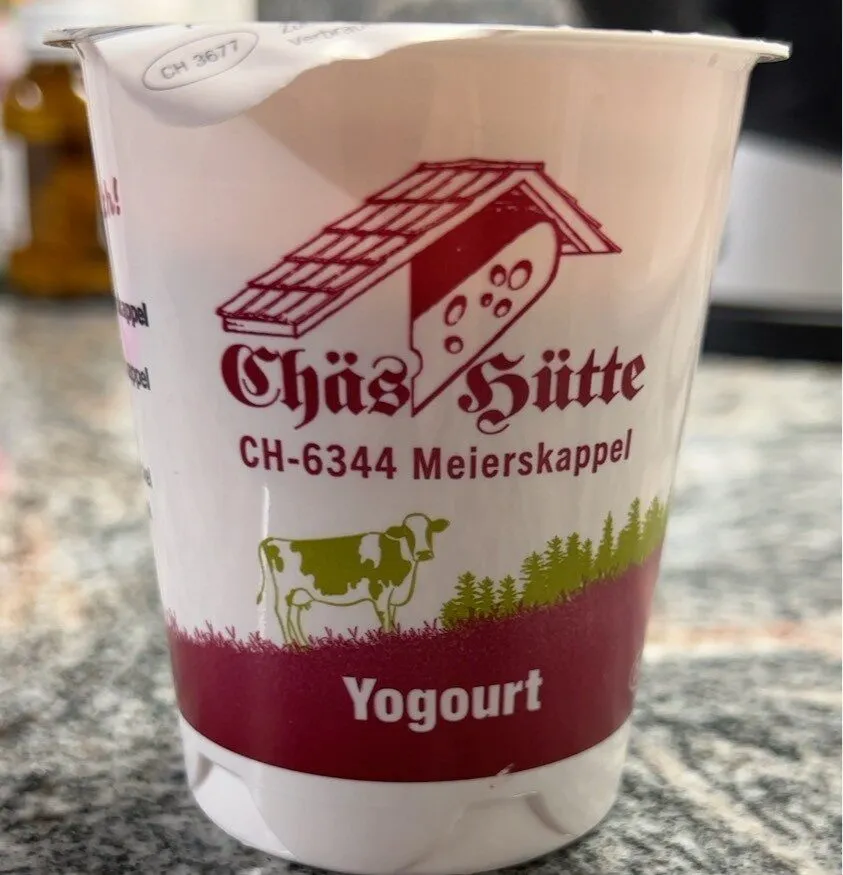Joghurt Peche Melba